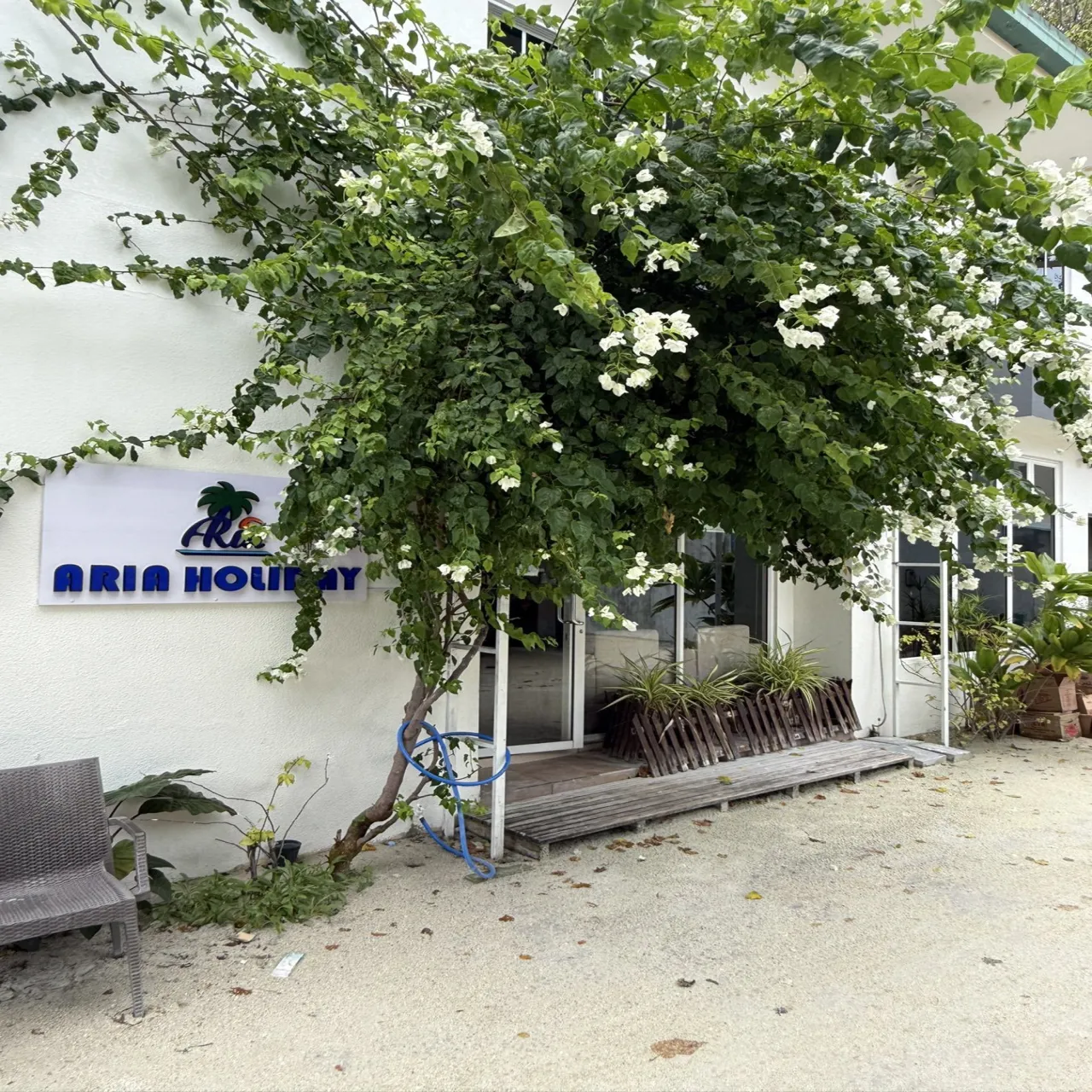 Hotel at Aria Holiday on Himmafushi, Maldives