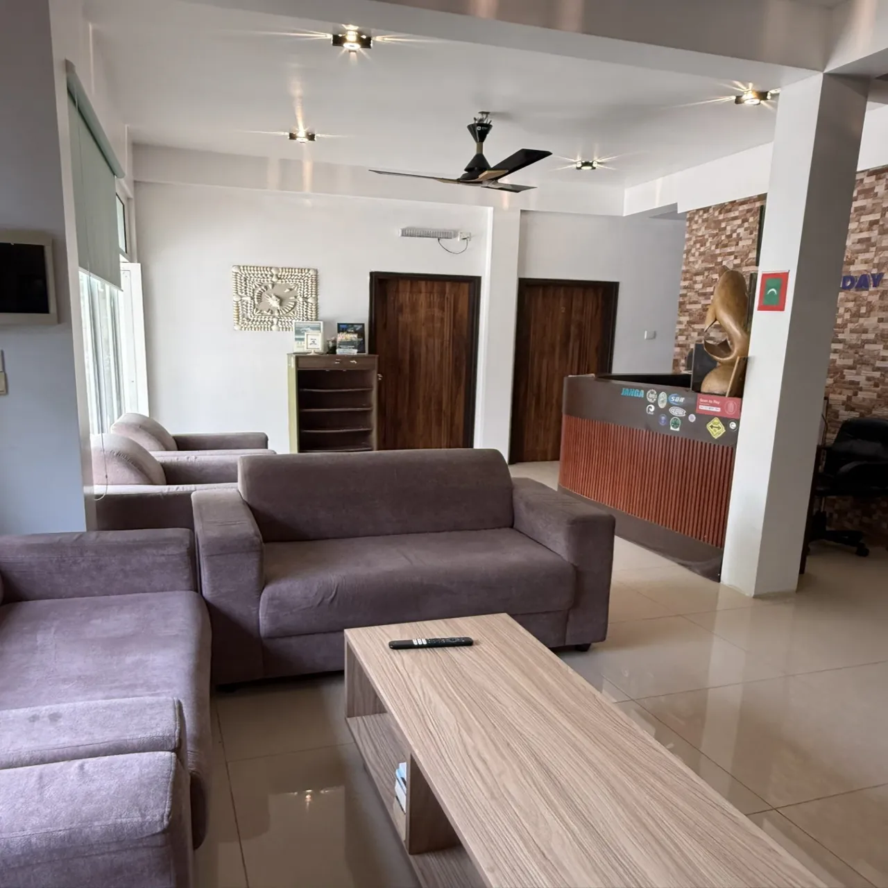 Hotel at Aria Holiday on Himmafushi, Maldives