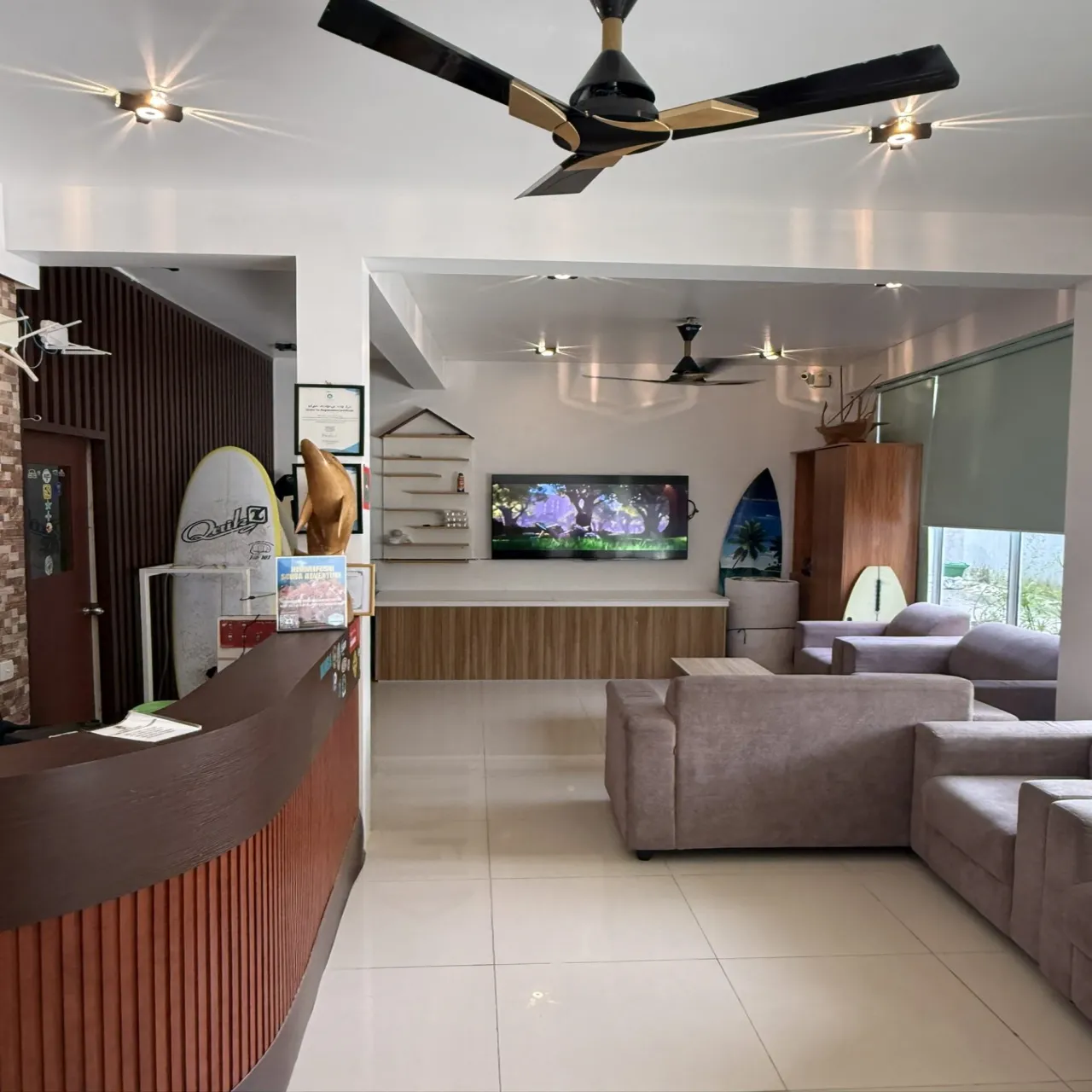 Hotel at Aria Holiday on Himmafushi, Maldives