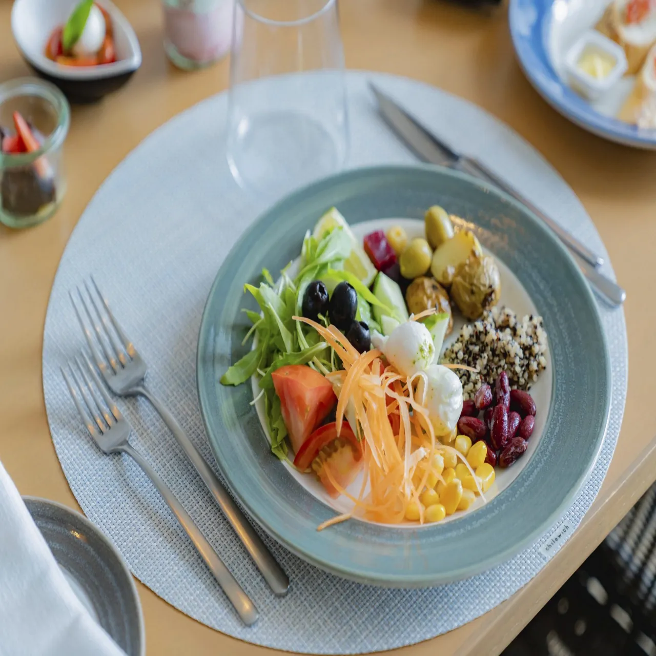 Dining at Barceló Nasandhura on Malé, Maldives