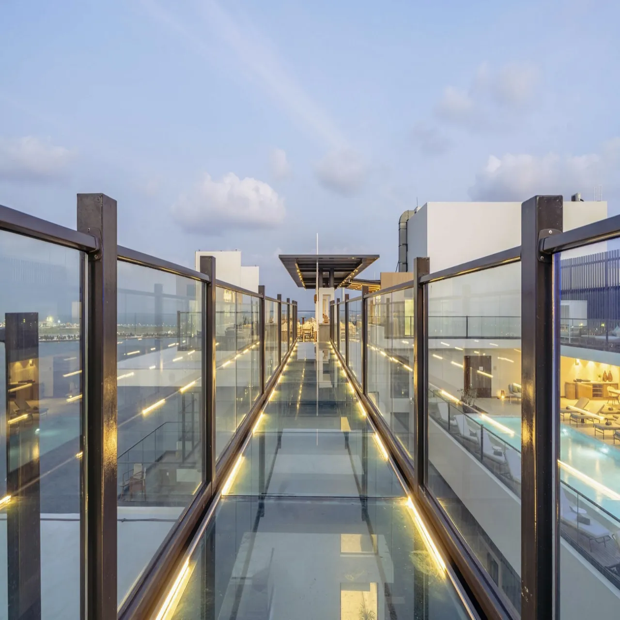 Exterior of Barceló Nasandhura on Malé, Maldives