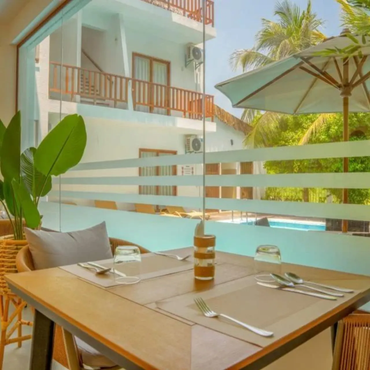 Hotel at Cocomo Maldives on Himmafushi, Maldives