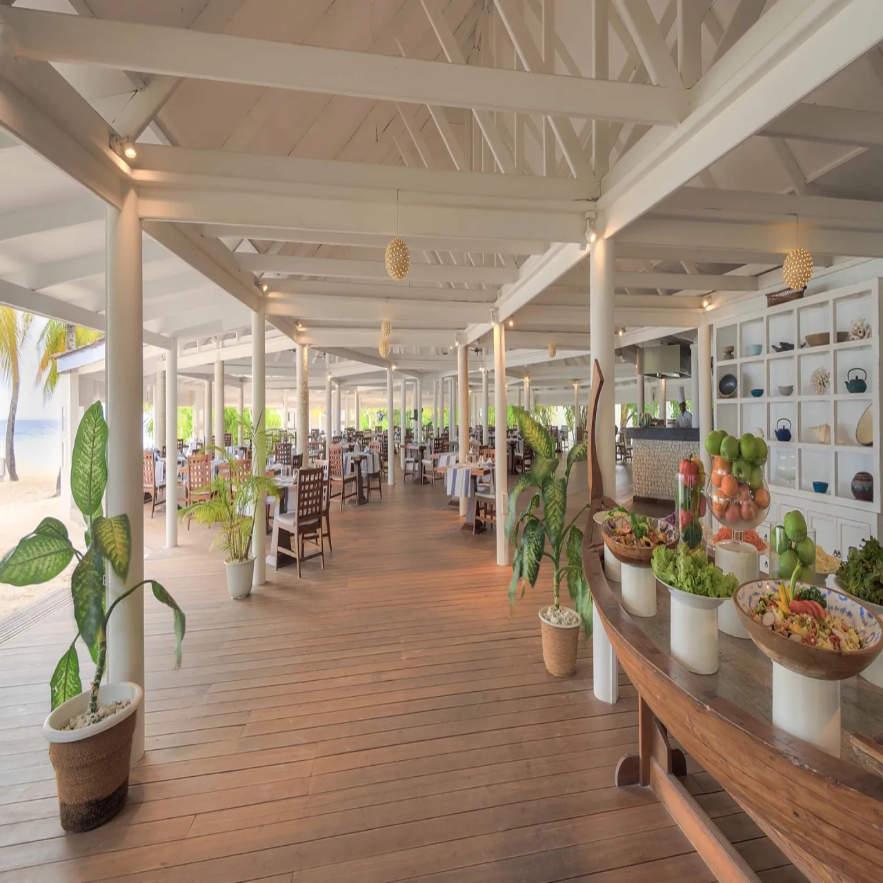 Dining at Diamonds Athuruga on Athuruga, Maldives