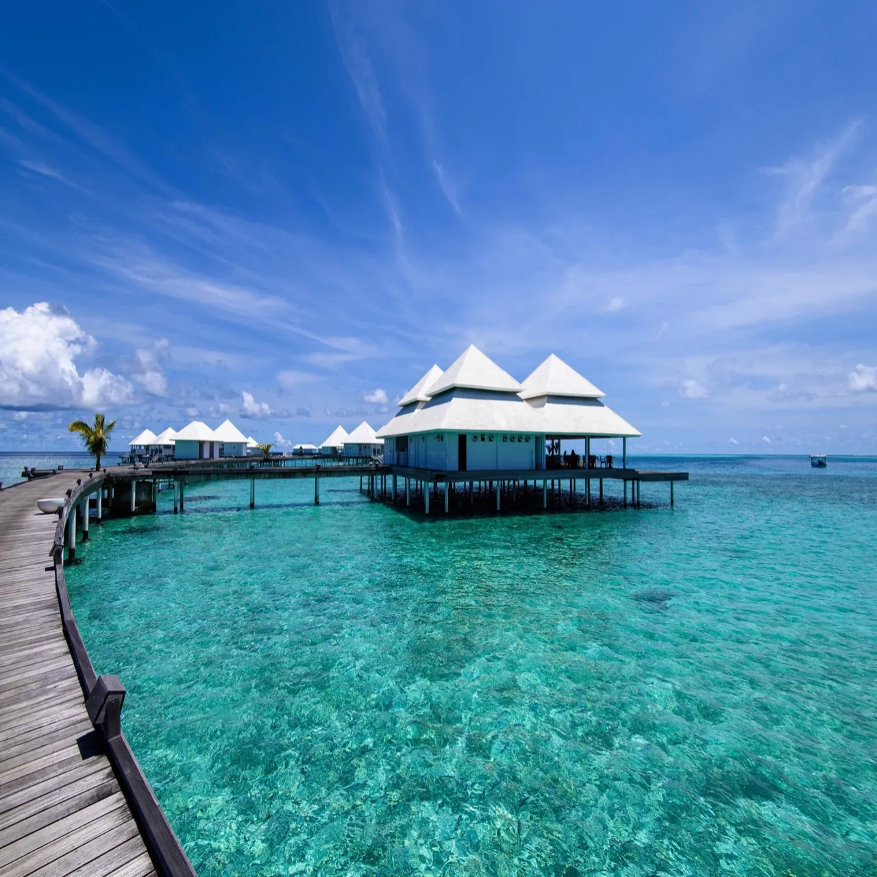 Dining at Diamonds Thudufushi on Thudufushi, Maldives