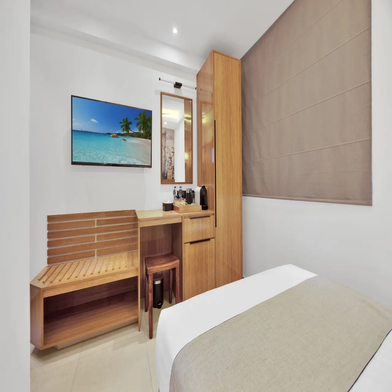 Room at Hotel Amber Seaside on Hulhumalé, Maldives