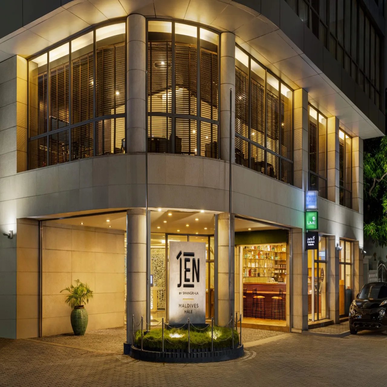 Exterior of Hotel Jen Malé by Shangri-La on Malé, Maldives