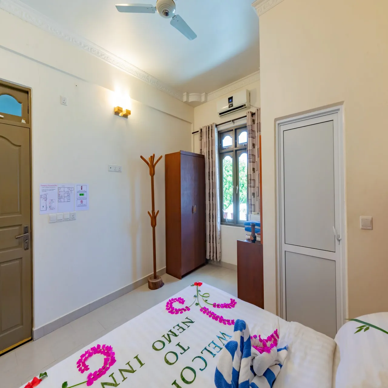 Room 102 at Nemo Inn on Omadhoo, Maldives