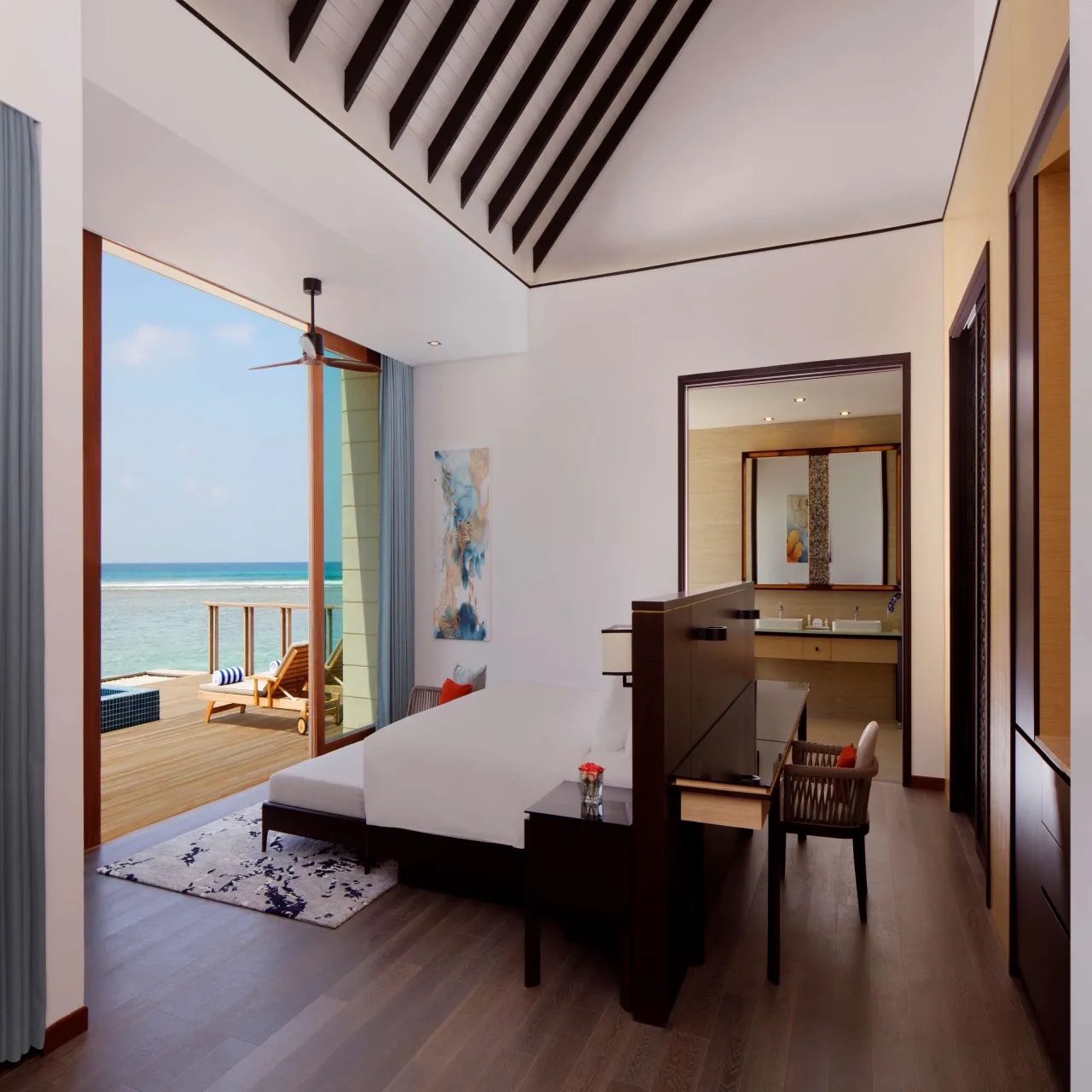 Room Overwater Villa at Radisson Blu Resort Maldives on Fenfushi, Maldives