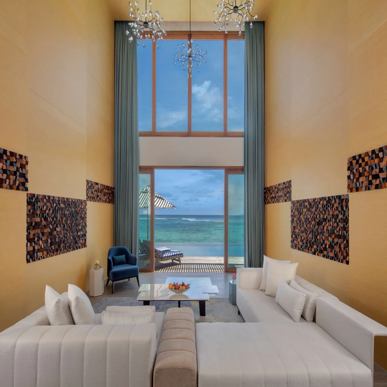Room Three Bedroom Presidential Overwate at Radisson Blu Resort Maldives on Fenfushi, Maldives
