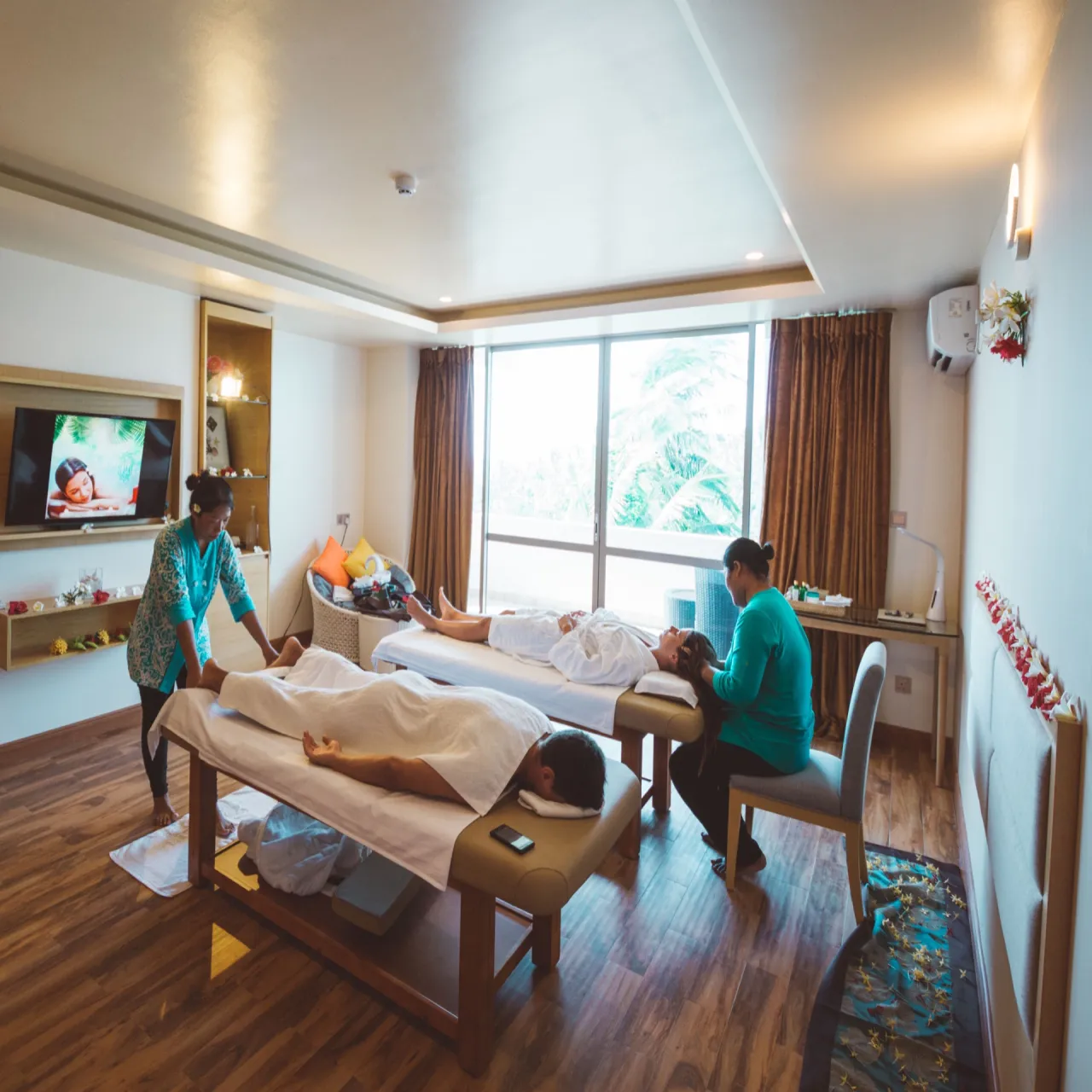 Spa at Season Paradise on Thulusdhoo, Maldives