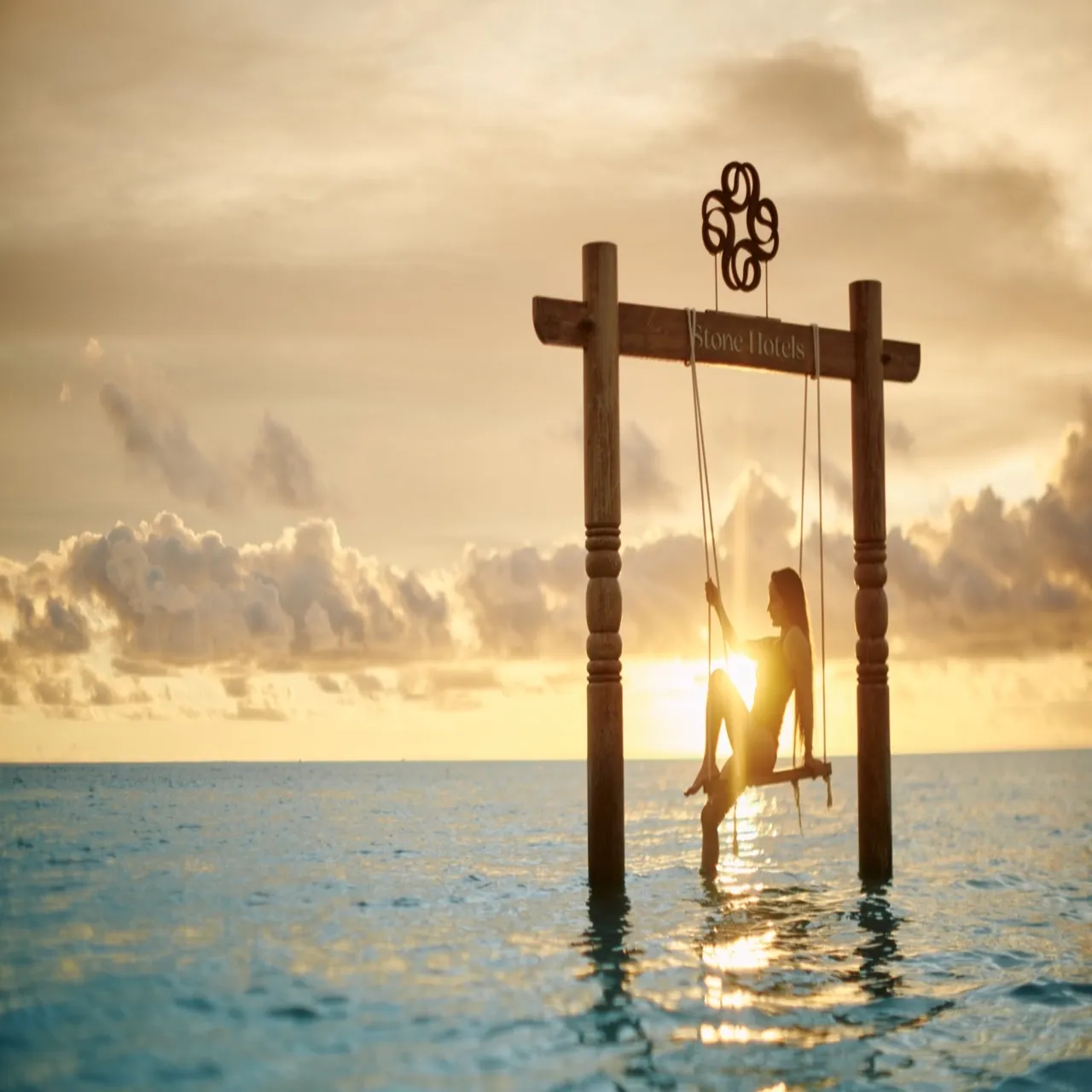 Beach at Stone Hotels Dhiffushi on Dhiffushi, Maldives