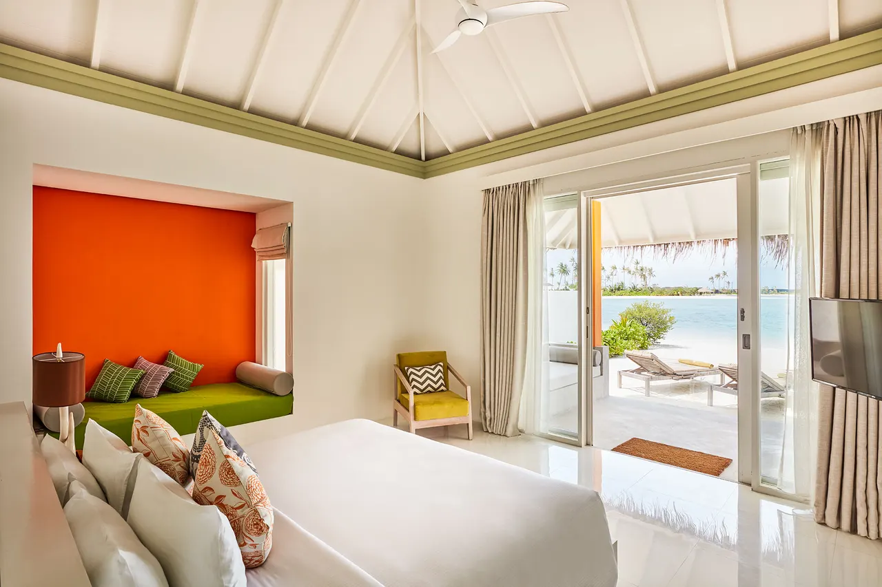 Grand beach villa at Sun Siyam Olhuveli, Maldives
