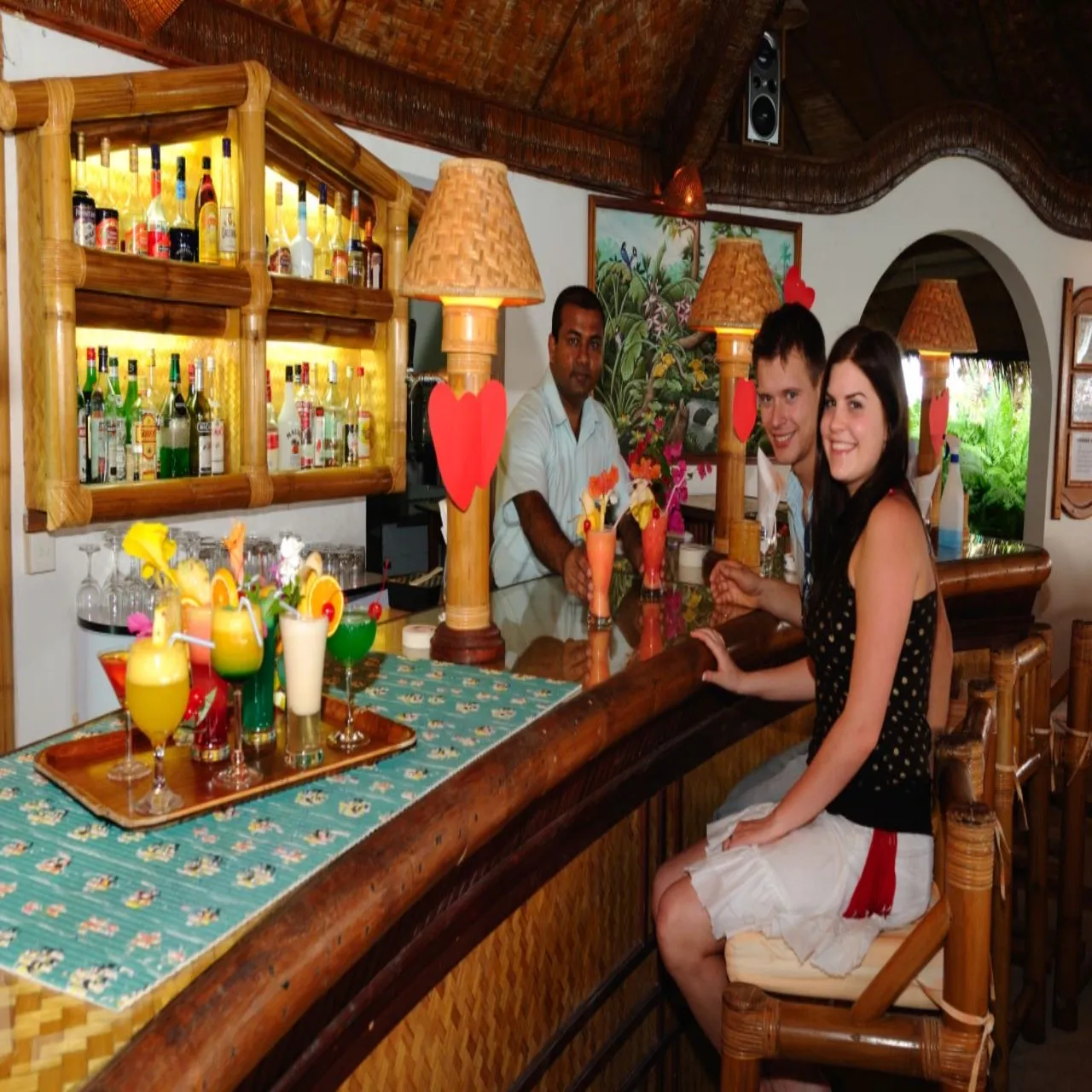 Bar at Thulhagiri Island Resort & Spa on Thulhagiri, Maldives