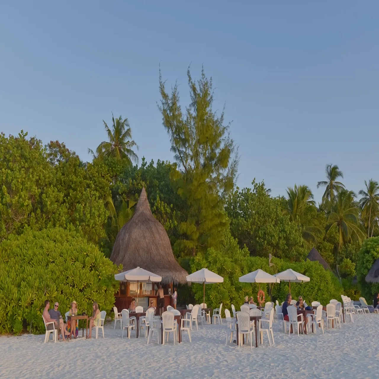 Bar at Thulhagiri Island Resort & Spa on Thulhagiri, Maldives