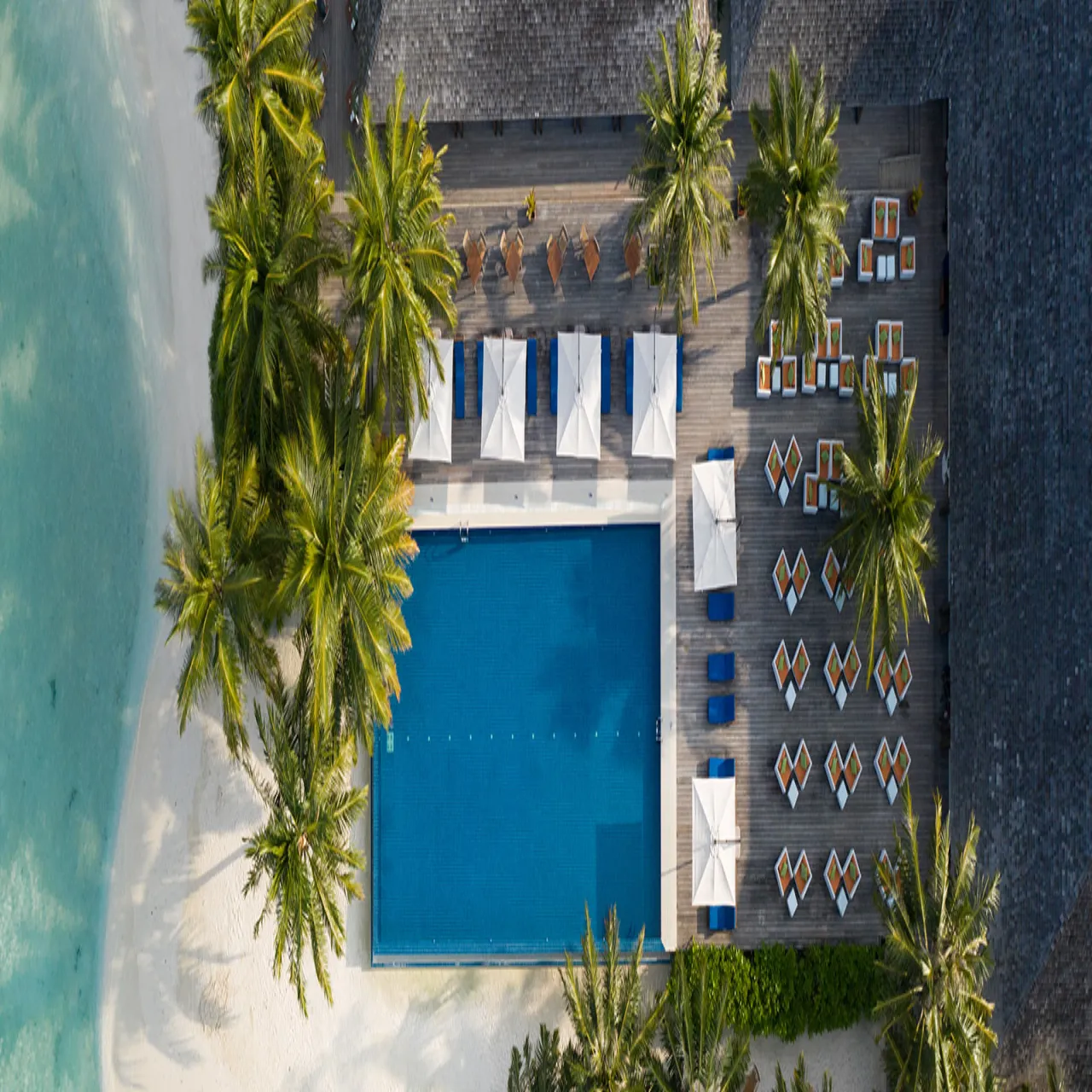 Bar at Vilamendhoo Island Resort & Spa on Vilamendhoo, Maldives