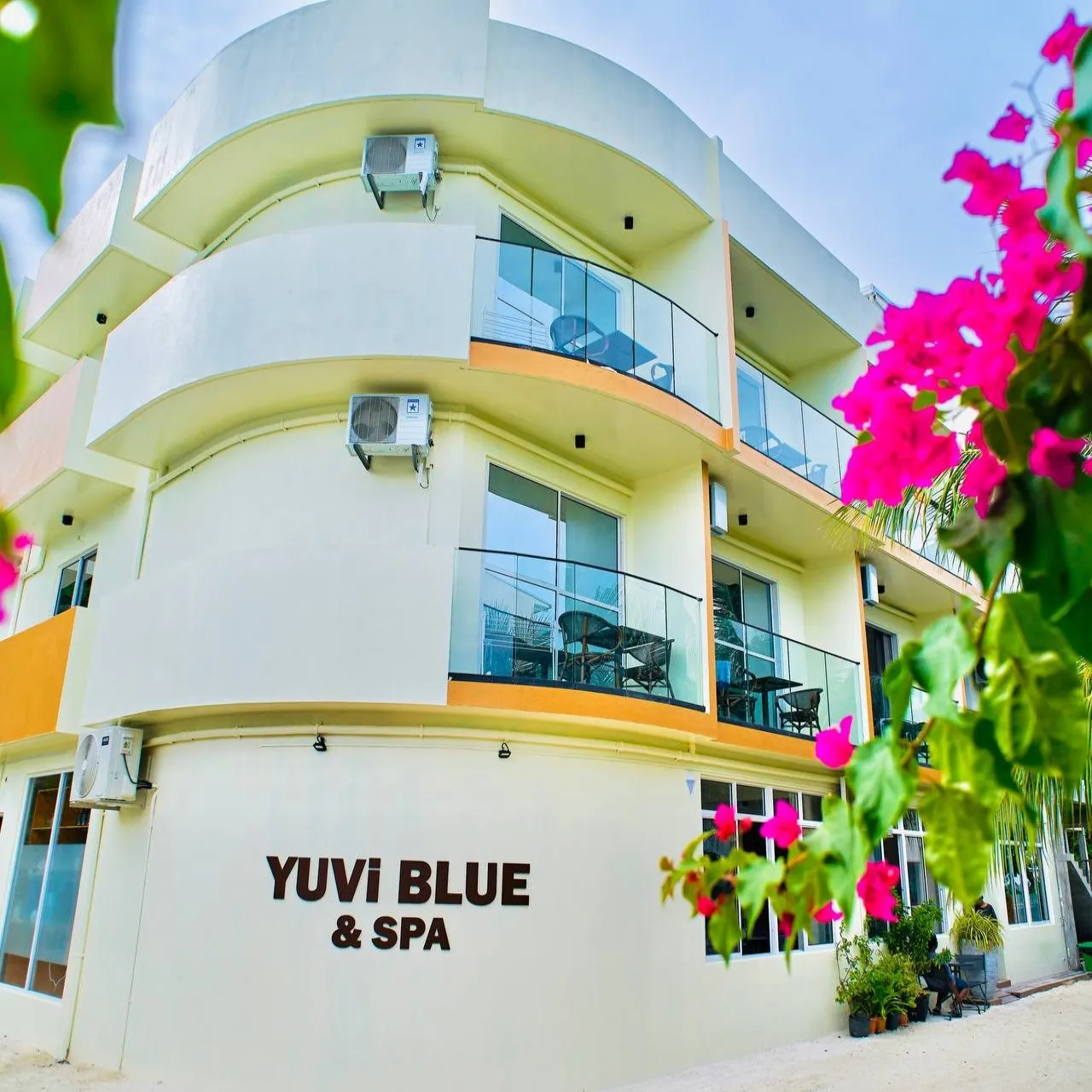 Bed Rooms at Yuvi Blue & Spa on Himmafushi, Maldives